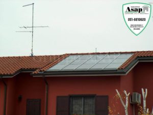 Rifacimento tetto a Bologna e installazione impianto fotovoltaico.