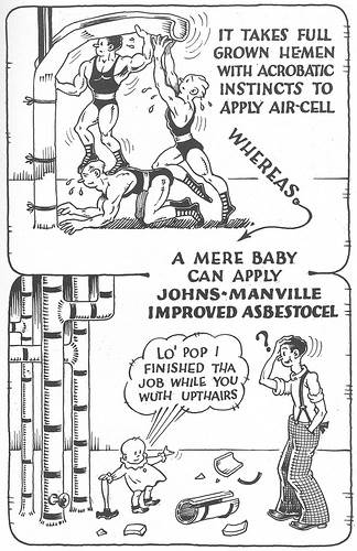 disegno applicazione amianto bonifica amianto