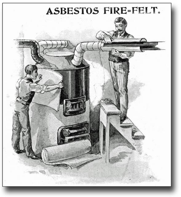 rivestimento caldaia bonifica amianto