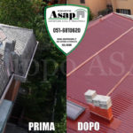 Prima e dopo Ferri rifacimento tetti