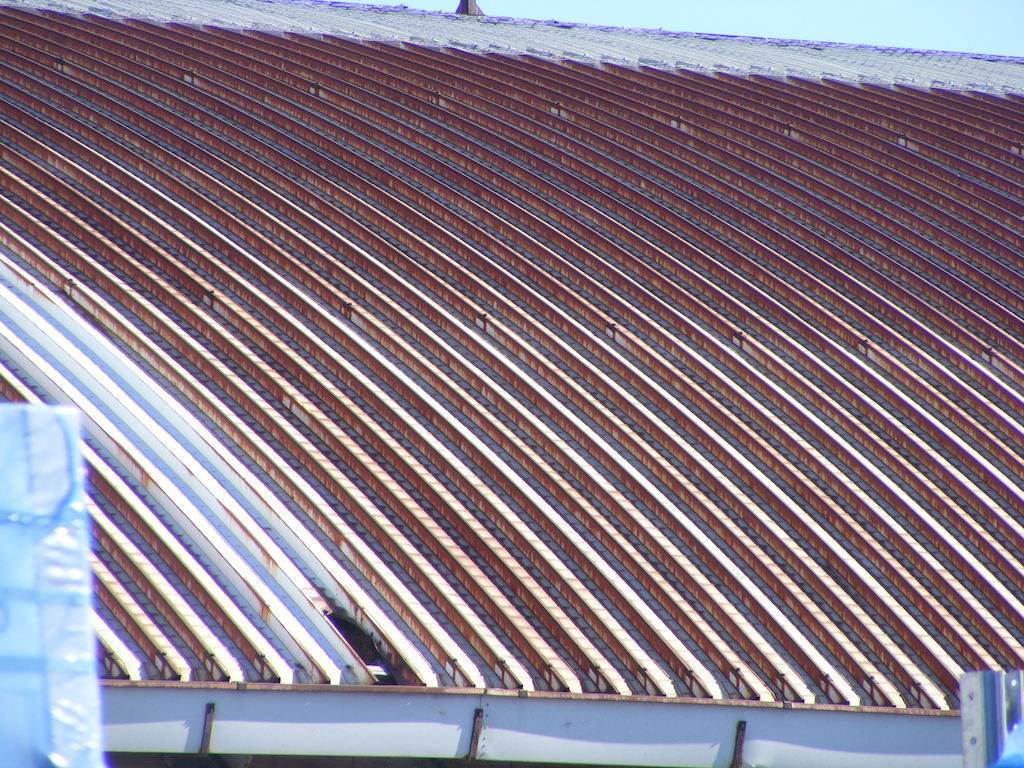 Copertura arruginita coperture industriali