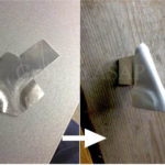 Porta occhiali in lamiera