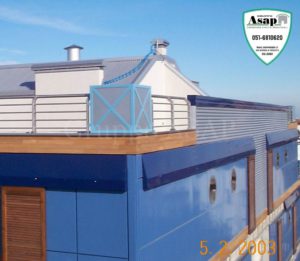 Tetto rifatto in ristorante dell'Emilia Romagna