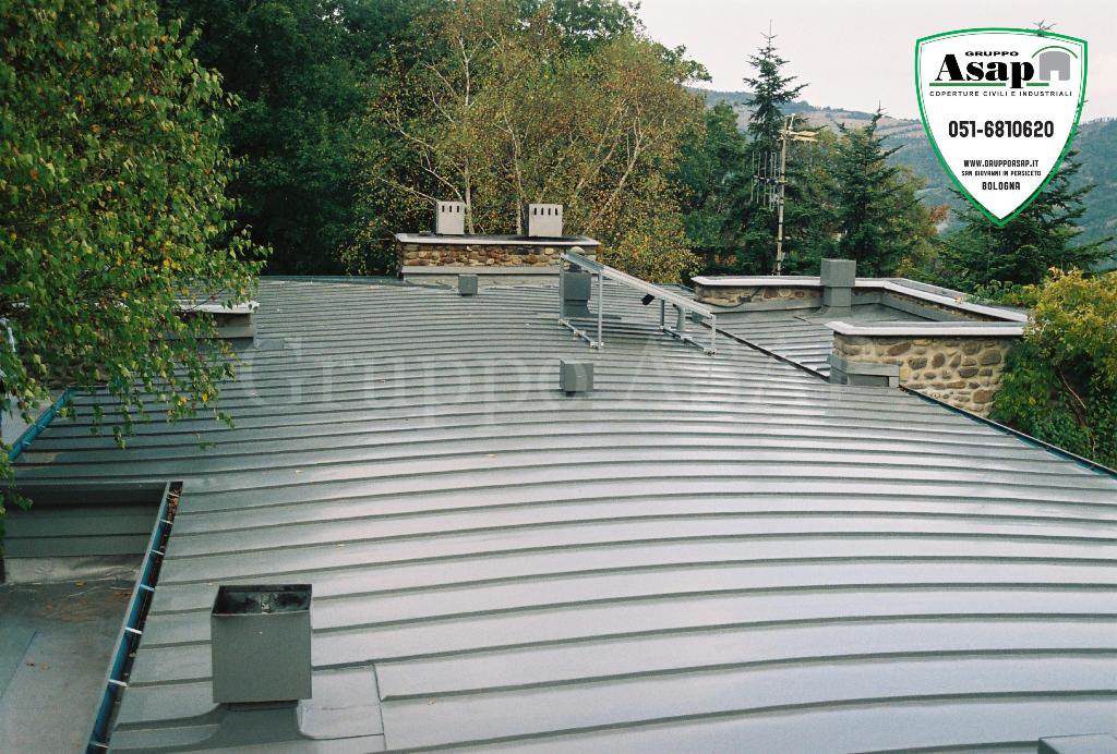 Coperture industriali in alluminio PREFA in doppia aggraffatura