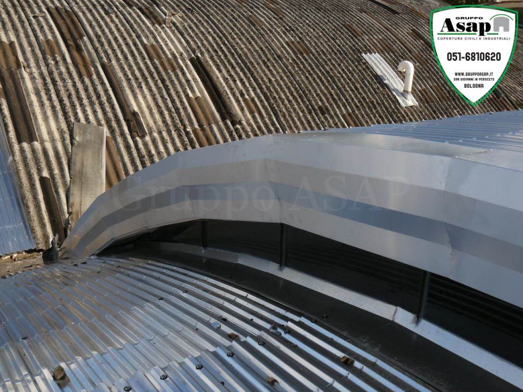 rifacimento tetto copertura metallica Toscana