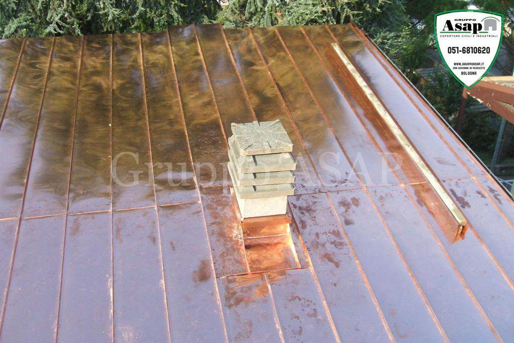 Copertura in rame Romagna