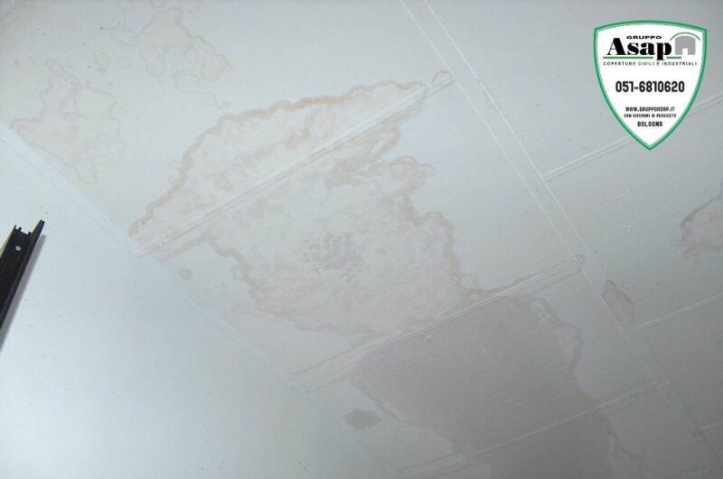 infiltrazione rifacimento tetto