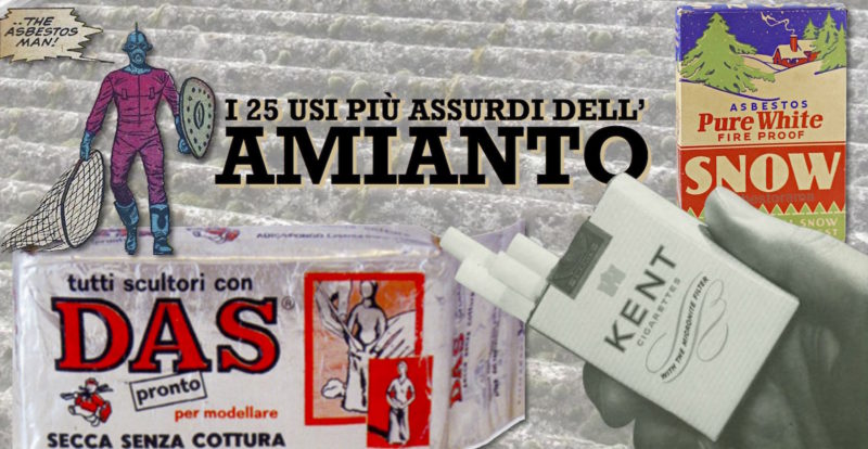 vari usi dell'amianto bonifica amianto