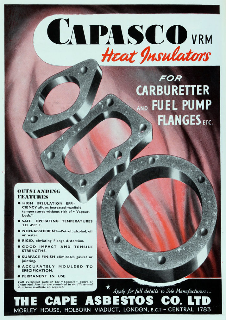 pezzo motore bonifica amianto