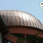 Cupola in rame in doppia aggraffatura