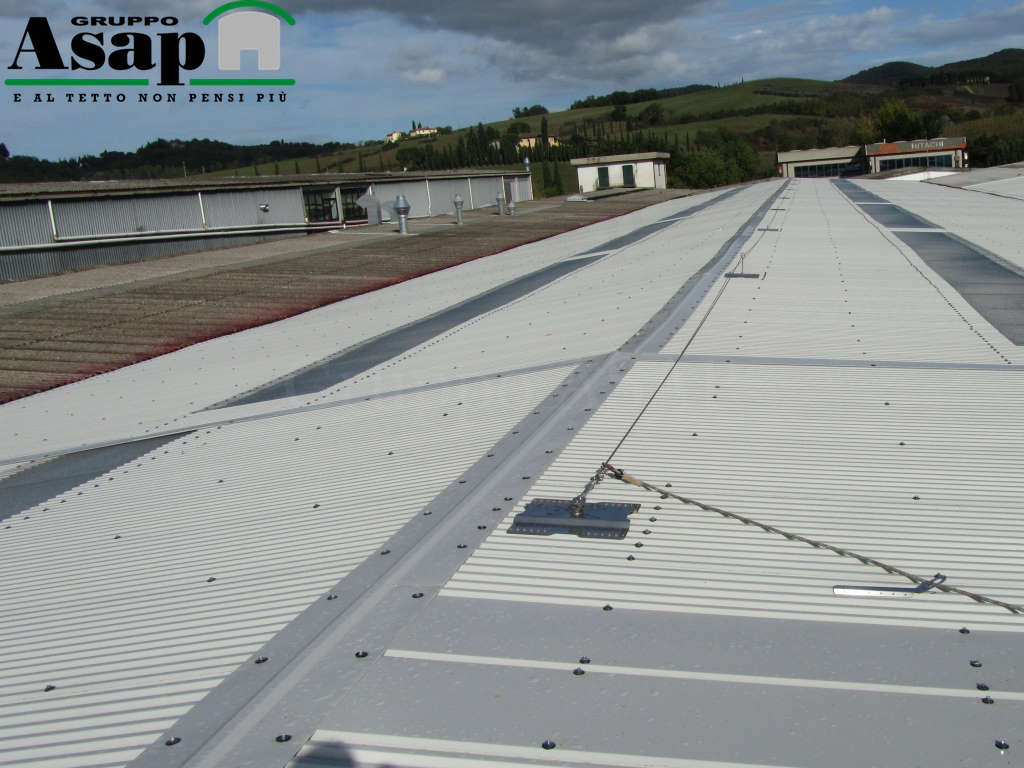 coperture industriali in alluminio preverniciato